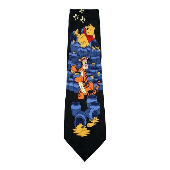 Disney Vintage Winnie The Pooh & Friends Eating Honey Tie 58"‎ - Picture 1 of 4